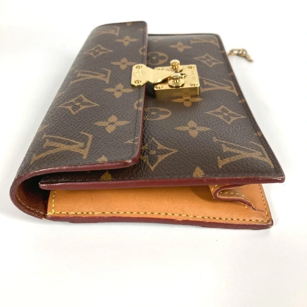 LOUIS VUITTON Brown Monogram Canvas Shoulder Bag